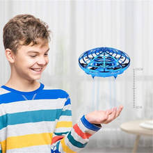 Suspension Mini Induction Drone For Children Boys Remote Control Toys Anti-collision Hand UFO  Flying Aircraft RC Toys Led Gift 2024 - buy cheap