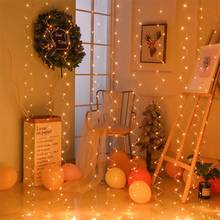 3x3M 300LEDs Icicle Fairy String Light Christmas LED Wedding Party Fairy Lights Garland for Home Curtain Window Decor 2024 - buy cheap