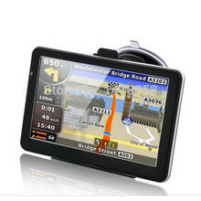 Автомобильный GPS-навигатор с сенсорным экраном 7 дюймов, FM + 4 Гб DDR/800 МГц, бесплатное обновление карт, для России/Беларуси/Испании/Европы/США + Канады/Израиля, навигатор 2024 - купить недорого