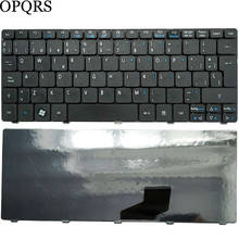 Novo sp para teclado de notebook acer aspire one, 522, 533, 532g, ao532h, 532h, 521, ao522, d260, d270, espanhol 2024 - compre barato