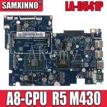 Akemy для For Lenovo Yoga 500-14ACZ Laotop материнская плата LA-D541P материнская плата с A8-CPU Radeon R5 M430 2024 - купить недорого