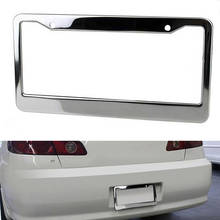American Standard Stainless Steel License Plate Frame American car license box Universal License Plate Frame Car accessories 2024 - buy cheap
