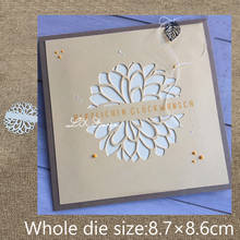 New Design Craft Metal Cutting Die die cuts Flower round frame decoration scrapbook Album Paper Card Craft Embossing die cuts 2024 - buy cheap