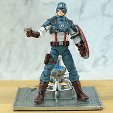 Bonecos colecionáveis da marvel universo, brinquedos do capitão américa, estátua em pvc, modelo colecionável 2024 - compre barato