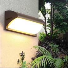 Luz LED Extra grande para exteriores, lámpara de pared impermeable IP65, con Sensor de movimiento y Radar, para exteriores 2024 - compra barato