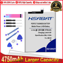 HSABAT-Batería de 4750mAh de ciclo 0 para UMI UMIDIGI Z2, reemplazo para teléfono móvil, acumulador 2024 - compra barato