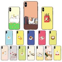 YNDFCNB-funda de teléfono natsume yuujinchou Nyanko Sensei, carcasa para iPhone 8 7 6 6S Plus 5 5S SE 2020 12pro max XR X XS MAX 11 2024 - compra barato