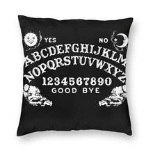 Ouija-funda de almohada decorativa para el hogar, cojín oculto de poliéster, impresión creativa de doble cara 2024 - compra barato