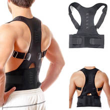 Corrector de postura de espalda, terapia ajustable, soporte de hombros, cinturón de soporte, herramientas de masaje 2024 - compra barato