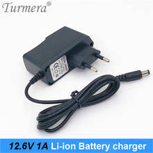 12.6v 12v battery charger for lithium battery charger 12v 1a with dc 5.5*2.1 for screwdriver battery eu plug Turmera 2024 - buy cheap