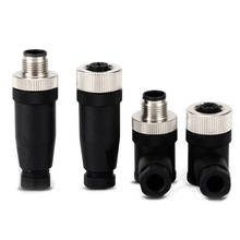 New Style Fashion PG7 Sensor Connector IP67 3/4/5 Pin Male/Female Straight/Right Angle M12 Plug 2024 - buy cheap