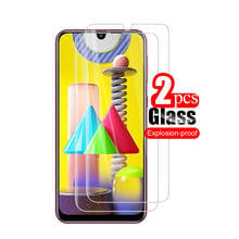 2Pcs for samsung m31 screen protector glass for samsung galaxy m31s m21 galaxya12 transparent tempered protective glass 2024 - buy cheap