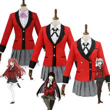 Anime Kakegurui Cosplay Costume Jabami Yumeko / Momobami Kirari / Yumemite Yumemi Cosplay Costume Women School Uniform Suits 2024 - buy cheap