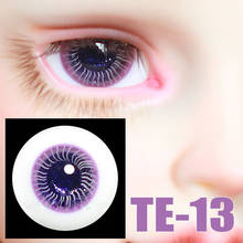 Ojos de muñeca BJD con ojos de grano, TE-13 de 14mm para 1/6, 1/4, 1/3, accesorios para muñecas BJD con caja de ojos 2024 - compra barato