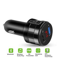 USB AUX FM Transmitter Modulator Handsfree Bluetooth 4.2 Car Charger 3.1A Dual USB Adapter Car MP3 Player Wireless Audio Receive 2024 - buy cheap