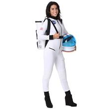 Novo astronauta cosplay traje com capacete para adulto spacesuit universo estrela festa roupas desempenho adereços dia das bruxas para mulher 2024 - compre barato