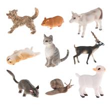 Miniaturas animais simulados de ação, estatuetas realistas, animais simulados 2024 - compre barato