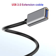 KEBIDU сверхскоростной USB 3,0 кабель, USB Удлинительный кабель для Smart4, Xbox One, USB3.0, удлинитель кабеля для передачи данных, USB Удлинительный кабель 1 м 2024 - купить недорого
