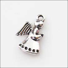 30 New Praying Angel Wings Tibetan Silver Tone Charms Pendants 11.5x18.5mm 2024 - buy cheap