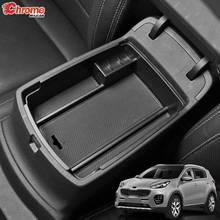 For Kia Sportage QL 2016 2017 2018 2019 2020 Central Console Control Armrest Storage Box Bin Organizer Tray Pallet Holder 2024 - buy cheap