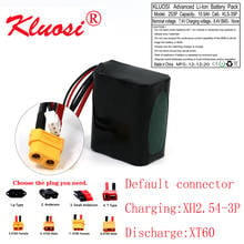 KLUOSI 2S3P 7.4V 10.5Ah 10Ah High Capacity UAV Rechargeable 8.4V Li-ion Battery for Various RC Airplane Quadrotor XH2.54-3P XT60 2024 - buy cheap