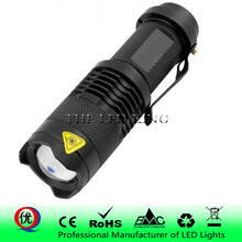 Powerful G700 Flashlight Cree XML Q5 led Aluminum Waterproof Zoom Camping Torch Tactical light AA 14500 Rechargeable Battery 2024 - buy cheap