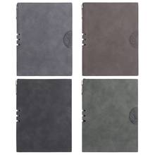 PU Leather A5 Notebook Notepad Diary Business Journal Planner Agenda Organizer Note Book wholesales 2024 - buy cheap