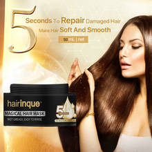 Magical keratin Hair Treatment Mask 5 Seconds Repairs Damage Hair Root Hair Tonic Keratin Soft Hair & Scalp Treatment 2pc 2024 - buy cheap