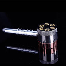 Revolver-molinillo de hierba de Pipa, trituradora de humo, seis disparos, cigarrillo de tabaco creativo, M56 2024 - compra barato