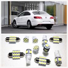 11 set White LED Lights Interior Package 10 & 36mm&39mm&41mm Map Dome For Volkswagen Passat  CC Beetle Caddy 2000-2019 2024 - buy cheap