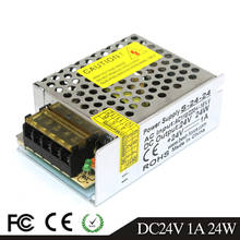 DC Power supply 24V 1A 24W Switch Power Driver Transformers 100-240V AC TO DC24V SMPS for Led Strip Light Lamp CCTV 3D Printer 2024 - buy cheap