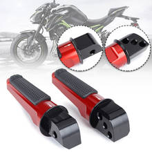 Reposapiés trasero para motocicleta Kawasaki, apoyapiés trasero para moto Kawasaki ZZR1400 2012-2019 NINJA 400 650 H2 SX ZX6R ZX-10R ZX-10RR VERSYS 650 1000, 1 par 2024 - compra barato