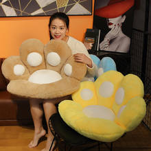 2 Sizes INS Bear&Cat Paw Pillow Animal Seat Cushion Stuffed Plush Sofa Indoor Floor Home Chair Decor Winter Children Girls Gift 2024 - buy cheap