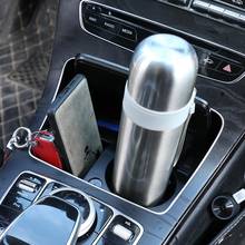 Car-Styling Plastic Central Console Storage Box Cup Holder For -Mercedes Benz C Class W205 GLC-Class X253 E Class W213 Car Acce 2024 - buy cheap