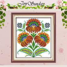 Fancied Flowers Patterns Counted Cross Stitch 11CT 14CT Cross Stitch Sets Chinese Cross-stitch Kits Embroidery Needlework 2024 - buy cheap
