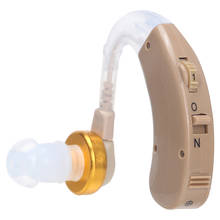 Слуховой аппарат аккумуляторные слуховые аппараты за ухом Регулируемые слуховые аппараты звуковой усилитель для пожилых, слуховой устройство для потери здоровья 2024 - купить недорого