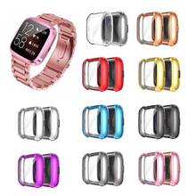 All-inclusive Protection Cover For Fitbit Versa 2 Band Case Plating Case For FitBit Versa2 Accessories Screen Protective Case 2024 - buy cheap