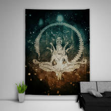 Abstract Meditation Tapestry Art Wall Hanging Sofa Table Bed Cover Home Decor 2024 - buy cheap