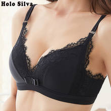 Sexy Cross with Sexy Lace Bra Padded Wirefree Small Cup Bras Seamless Wire Free Small Push Push Up Adjust Deep V Underwear Women 2024 - buy cheap