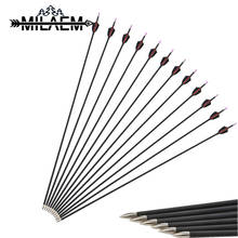 12 Pcs Spine 1000 Target Shooting Carbon Arrow With Fixed Arrowheads Fit For OD 6 mm Shaft Archery Accessories 2024 - buy cheap