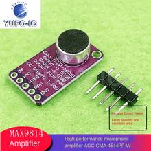 Free Ship 1PCS MAX9814 Amplifier Module Microphone AGC CMA-4544PF-W High-Performance Electronic 2024 - buy cheap