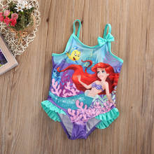 Newest Arrival Cute Kids Baby Girl Mermaid Costume Bikini Swimwear Swimsuit Outfit Clothes 1-5Y 2024 - buy cheap