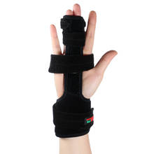 Muñequera ajustable para dedo, soporte de mano, esguince, cinturón para artritis, alivio del dolor, protección contra el esguince, 1 ud. 2024 - compra barato