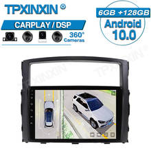 Radio con GPS para coche, reproductor Multimedia con Android 10, estéreo, cámara de visión envolvente automática, HD, para 2006-2011 Mitsubishi Pajero 360 2024 - compra barato