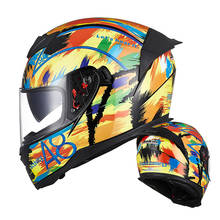 NEW Motorcycle Full face Helmet for men Motocross Casco Moto Helmet Double Visor Motocross Helmet Modular Motorbike Capacete 2024 - buy cheap