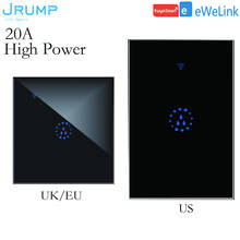 JRUMP EU/US WiFi Boiler Water Heater Switch Hight-Power Touch Switch Remote Control Timer Voice Control Google Home Alexa Siri 2024 - buy cheap