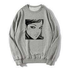 Tomie Junji Ito Uzumaki Manga Anime Guro Japan Japanese Suehiro Maruo hoodies Men Autumn Winter Pullover Sweatshirt Streetwear 2024 - buy cheap