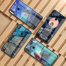 Чехол для телефона из закаленного стекла для Huawei P20 P30 P40 P40 Lite Pro Psmart Mate 20 30 2024 - купить недорого