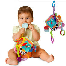 Brinquedos educativos do bebê cedo 0-12 mês quebra-cabeça mão captura atividade bola chocalhos brinquedo para crianças do miúdo bloco de pelúcia embreagem cubo 2024 - compre barato