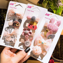 Children's Hair Accessories Baby Hair Clip Combination Set Korean Infants Without Hair Damage 2024 - buy cheap